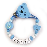 Attache tétine personnalisé