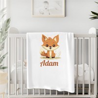 Couverture bébé personnalisée - Cadeau de naissance