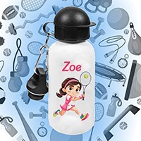 Gourde sport personnalisée avec un prénom