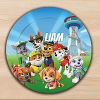 assiette enfant - vaisselle plastique personnalisée - plat enfant personnalisé