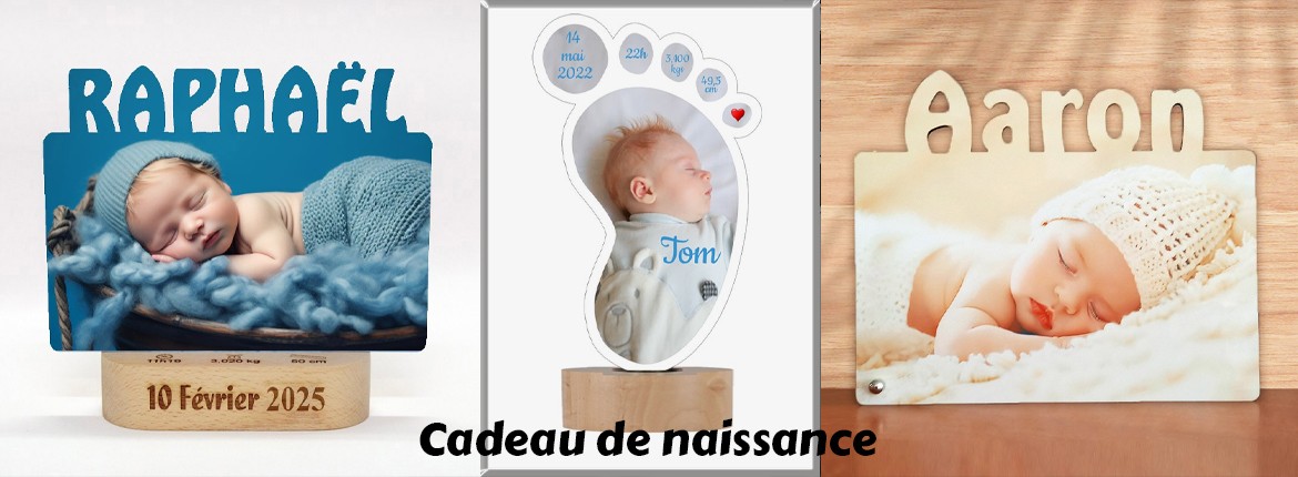 Cadre de naissance personnalisé